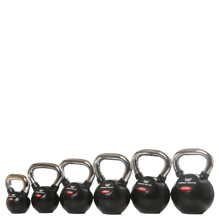 Bild av NF Kettlebells Gummi/Chromehandtag
